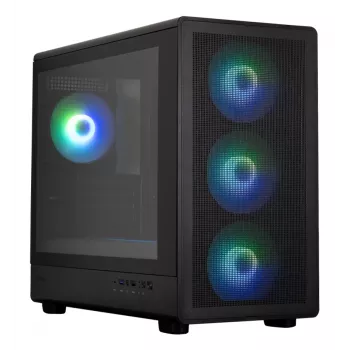 Computer case M5 BLACK mATX Mini Tower Black