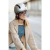 Cycling helmet HJC CALIDO PLUS L, Pearl Greyish Silver, in-mold, 58–63 cm, 350 g, magnetic visor