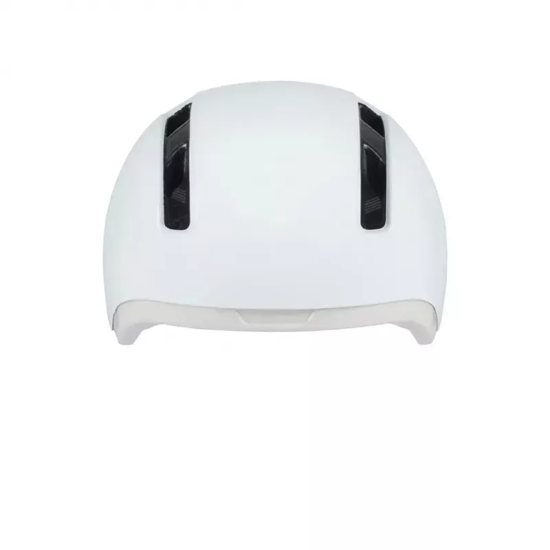 Cycling Helmet HJC Calido Plus, Size S (51–56 cm), In-mold, Magnetic Visor, 350 g, White/Grey