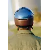 Cycling Helmet HJC CALIDO PLUS Size L — White/Grey, In-mold, 58–63 cm, 350 g, Magnetic Visor