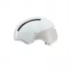 Cycling Helmet HJC CALIDO PLUS Size L — White/Grey, In-mold, 58–63 cm, 350 g, Magnetic Visor