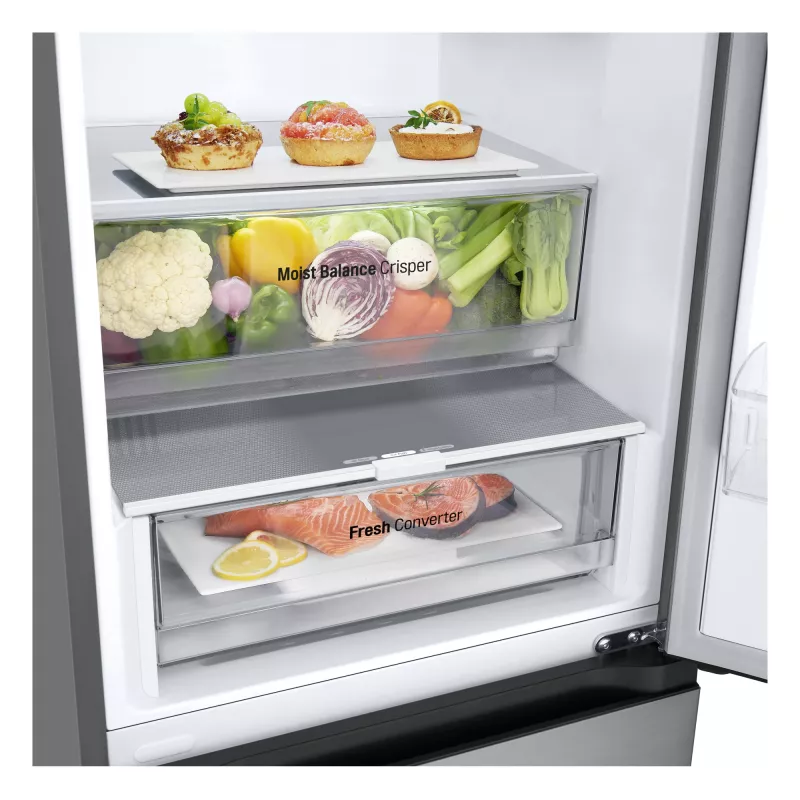 LG GBV3100DPY Freestanding 344 L Silver