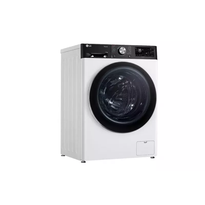 LG F4WR711S3HA washing machine Front-load 11 kg 1360 RPM Black, White