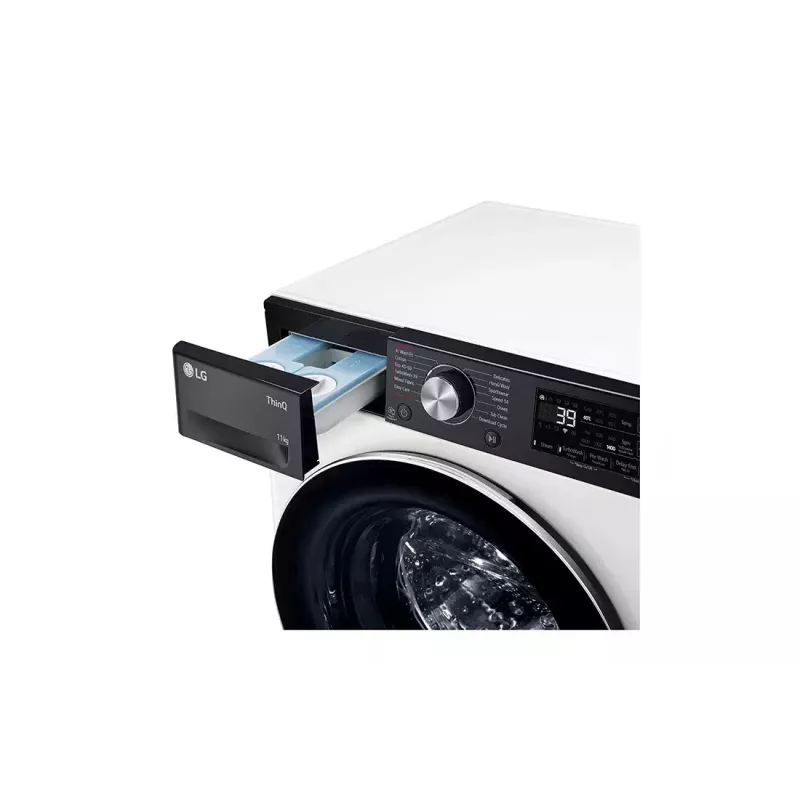 LG F4WR711S3HA washing machine Front-load 11 kg 1360 RPM Black, White