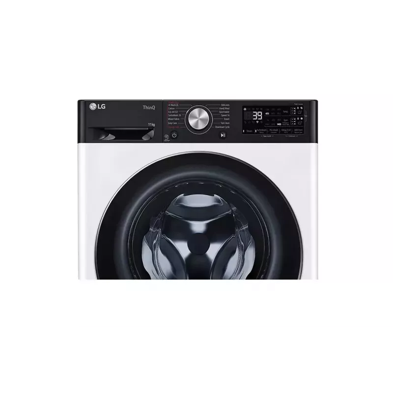 LG F4WR711S3HA washing machine Front-load 11 kg 1360 RPM Black, White
