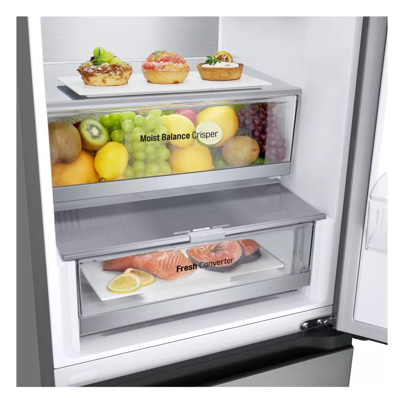 LG GBV5240DPY Freestanding 387 L Silver