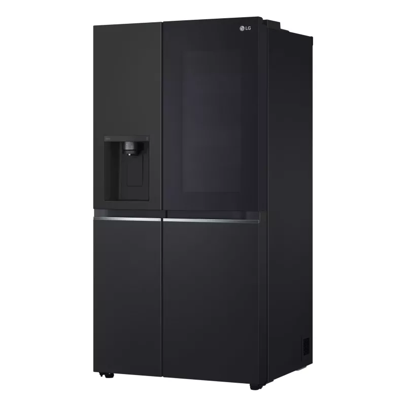 LG InstaView GSGV81EPLL side-by-side refrigerator Freestanding 635 L Black