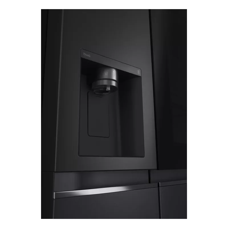 LG InstaView GSGV81EPLL side-by-side refrigerator Freestanding 635 L Black