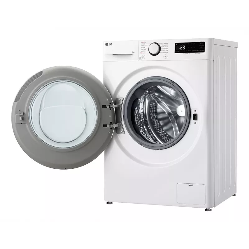LG F2WR508S0W washing machine Front-load 8 kg 1160 RPM Black, White
