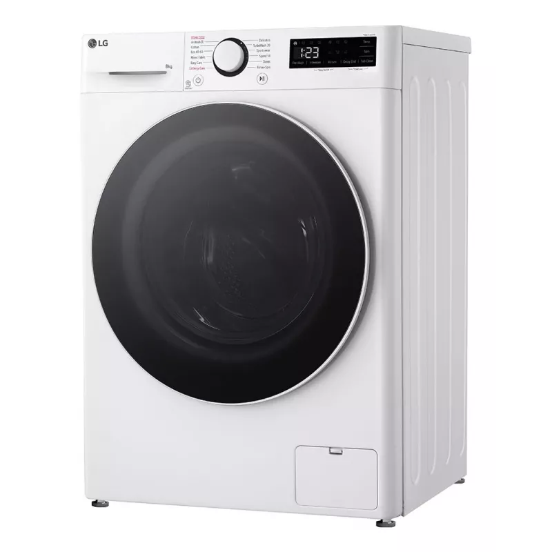 LG F2WR508S0W washing machine Front-load 8 kg 1160 RPM Black, White