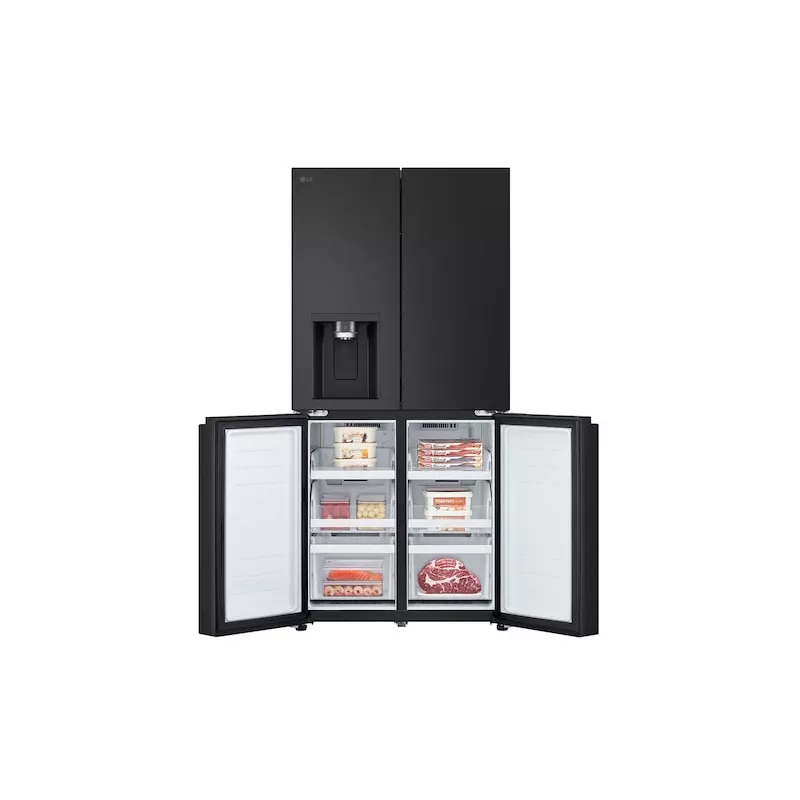 LG GML861EPPE side-by-side refrigerator Freestanding 506 L Black