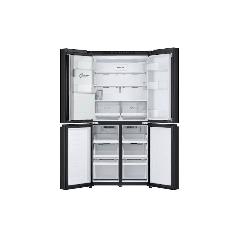 LG GML861EPPE side-by-side refrigerator Freestanding 506 L Black
