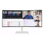 LG 38WR85QC-W computer monitor 96.5 cm (38 inch) 3840 x 1600 pixels UltraWide Quad HD LCD White