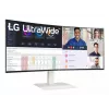 LG 38WR85QC-W computer monitor 96.5 cm (38 inch) 3840 x 1600 pixels UltraWide Quad HD LCD White
