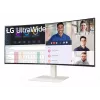 LG 38WR85QC-W computer monitor 96.5 cm (38 inch) 3840 x 1600 pixels UltraWide Quad HD LCD White