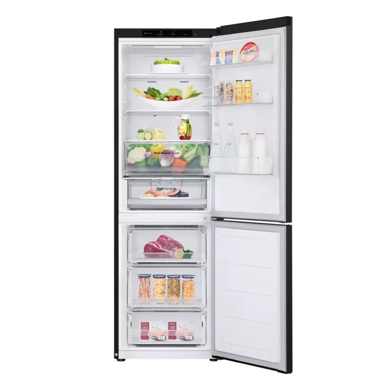 LG GBV3100EEP Freestanding 344 L Black