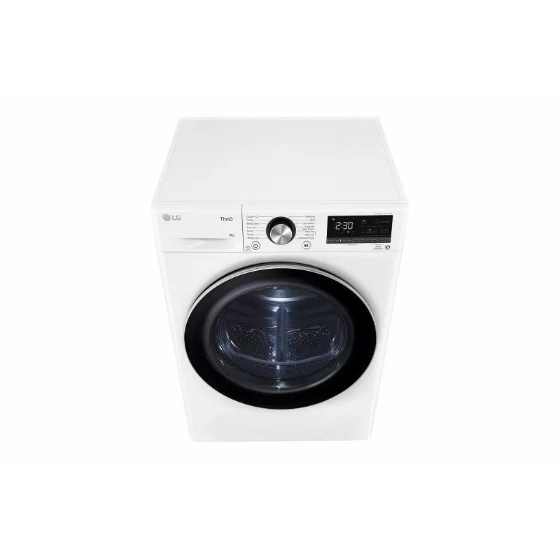 LG RH90V9AV2N tumble dryer Freestanding Front-load 9 kg White