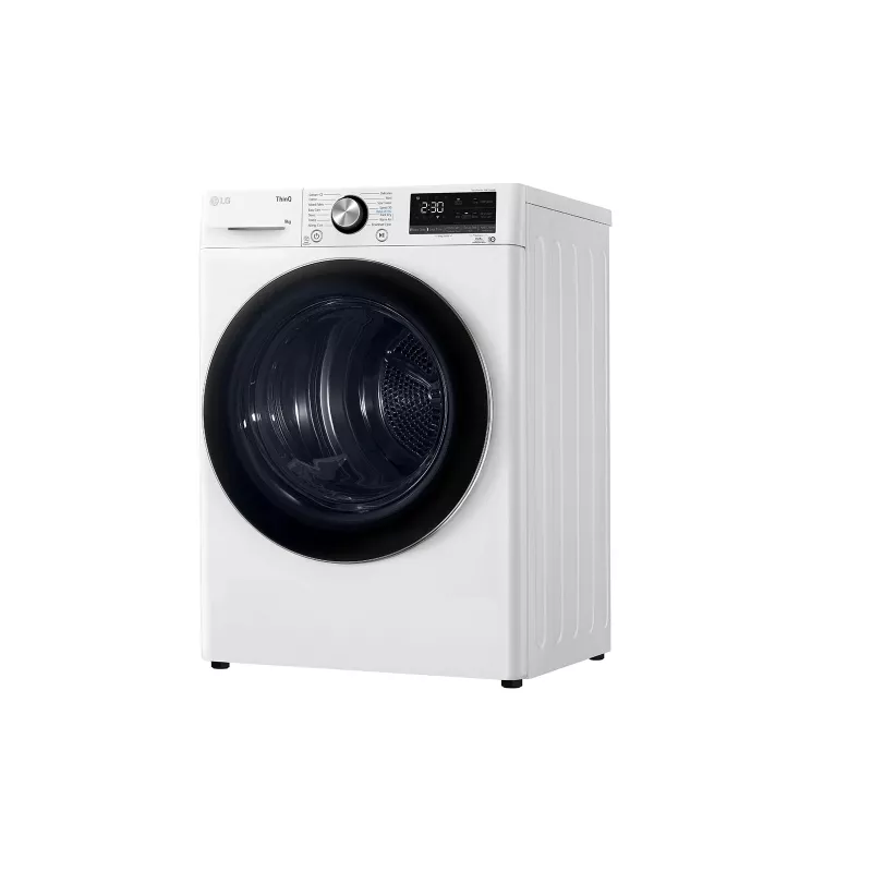 LG RH90V9AV2N tumble dryer Freestanding Front-load 9 kg White