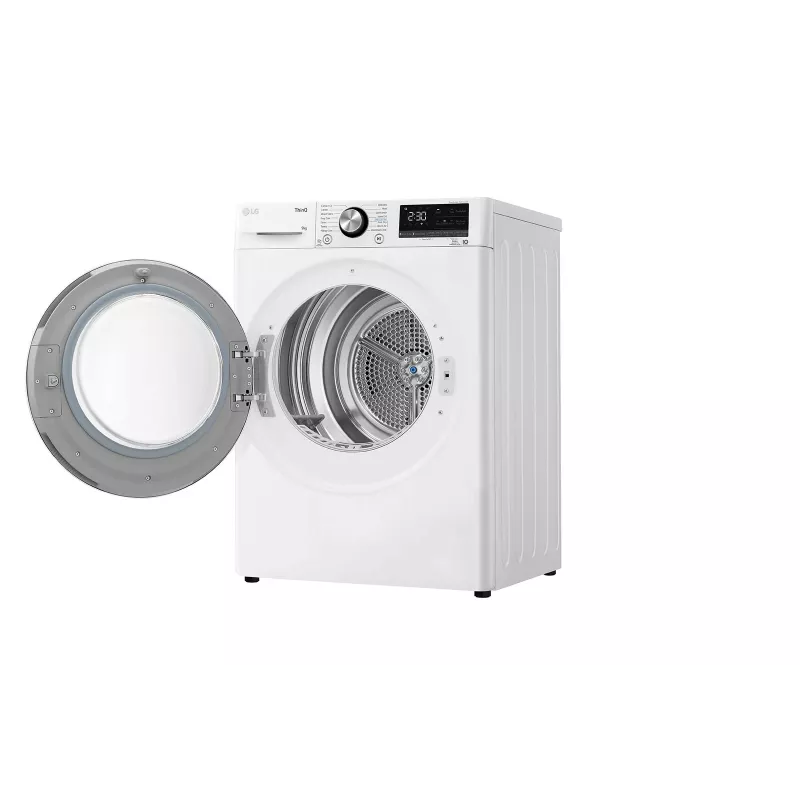 LG RH90V9AV2N tumble dryer Freestanding Front-load 9 kg White