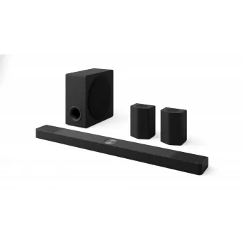 Soundbar LG S95TR 9.1.5 channels 810 W RMS with wireless 220 W subwoofer, Black
