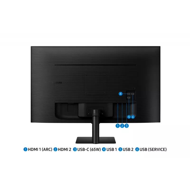 Samsung M70D computer monitor 81.3 cm (32 inch) 3840 x 2160 pixels 4K Ultra HD LED Black