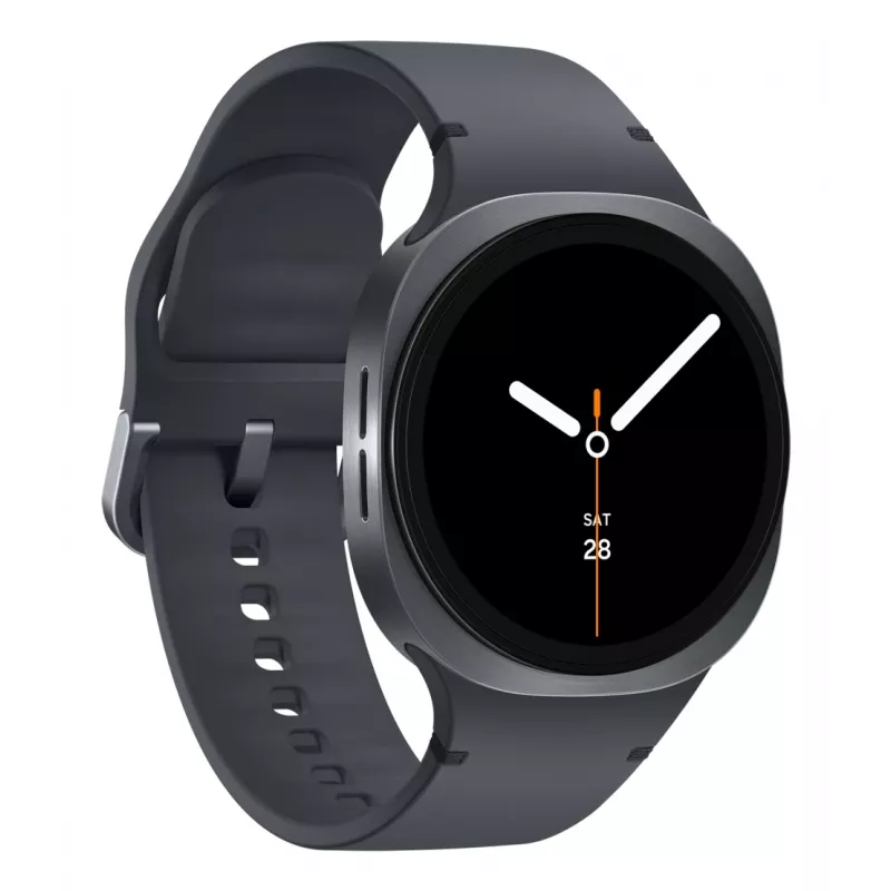 Samsung Galaxy Watch8 SM-L325FDAAXEF smartwatch / sport watch 3.3 cm (1.3 inch) AMOLED 40 mm Digital 438 x 438 pixels 4G Graphite Wi-Fi GPS (satellite)