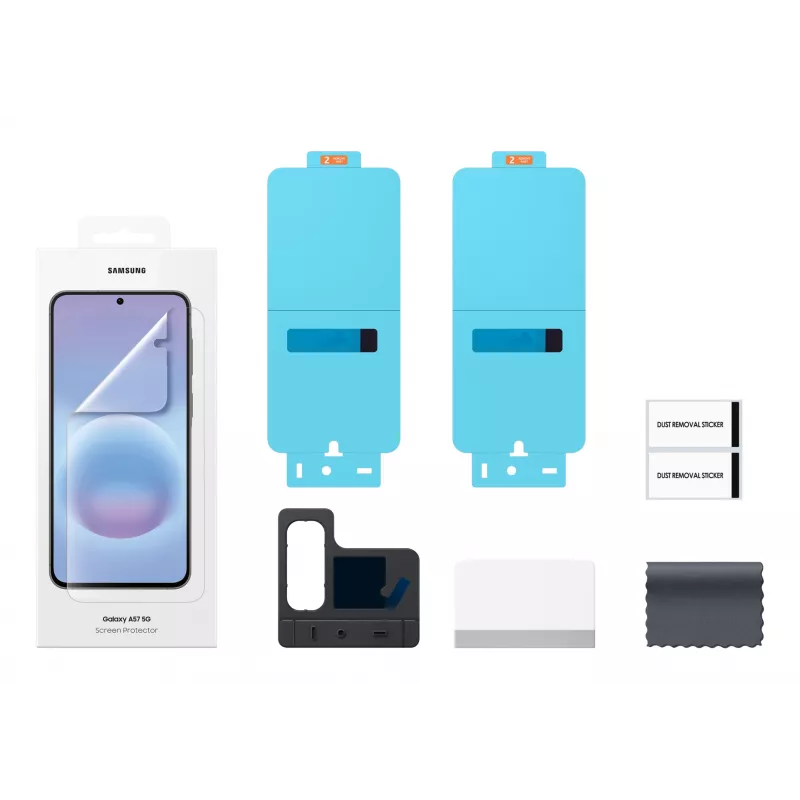 Samsung EF-UA576CTEGWW mobile phone screen/back protector Clear screen protector 2 pc(s)