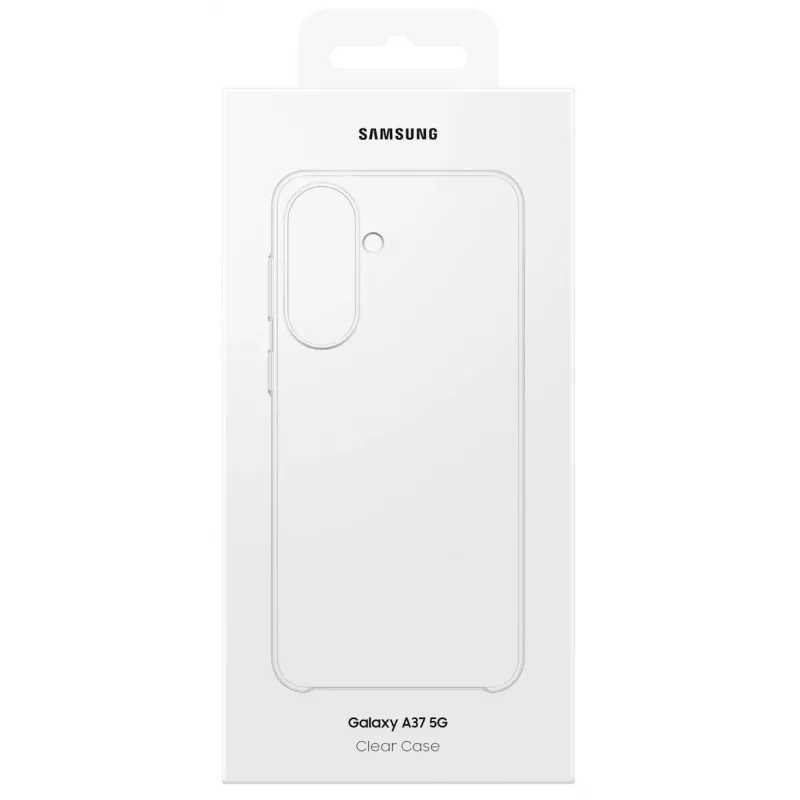 Samsung EF-QA376CTEGWW mobile phone case 17 cm (6.7 inch) Cover Transparent