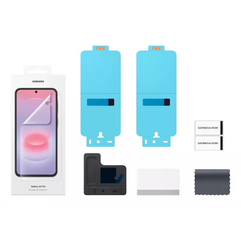 Samsung EF-UA376CTEGWW mobile phone screen/back protector Clear screen protector 2 pc(s)