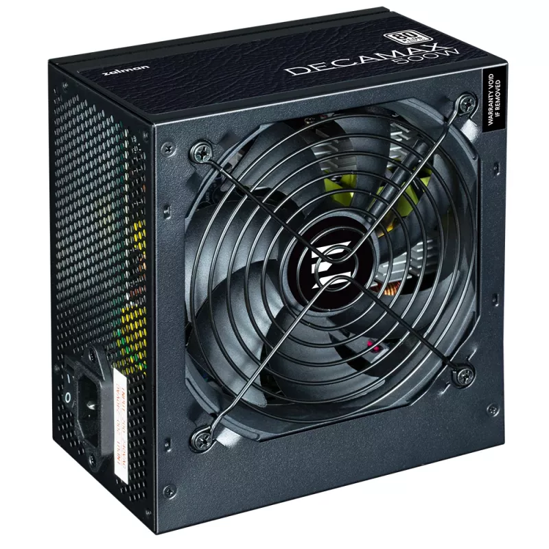 Zalman Decamax power supply unit 500 W ATX Black