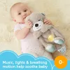Fisher-Price Soothe 'n Snuggle Otter, Plush Baby Toy, Sound Machine with Breathing Motion