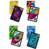 Games UNO FLIP Card Game with Color Blind Accessible Deck for Kids, Adults & Family Night