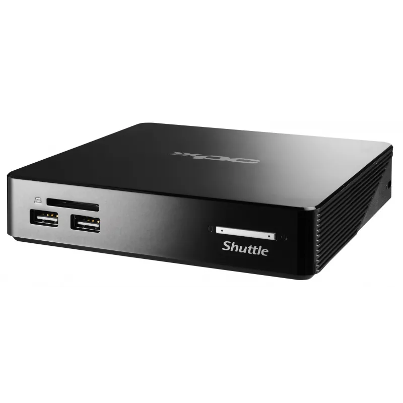 Shuttle XPC nano NS02EV2 Rockchip RK3368 2 GB DDR3L-SDRAM 16 GB eMMC Android 8.1 Nettop Mini PC Black