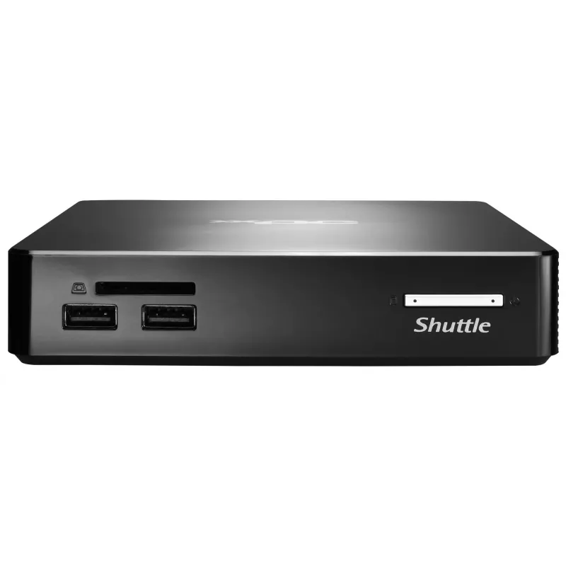 Shuttle XPC nano NS02EV2 Rockchip RK3368 2 GB DDR3L-SDRAM 16 GB eMMC Android 8.1 Nettop Mini PC Black