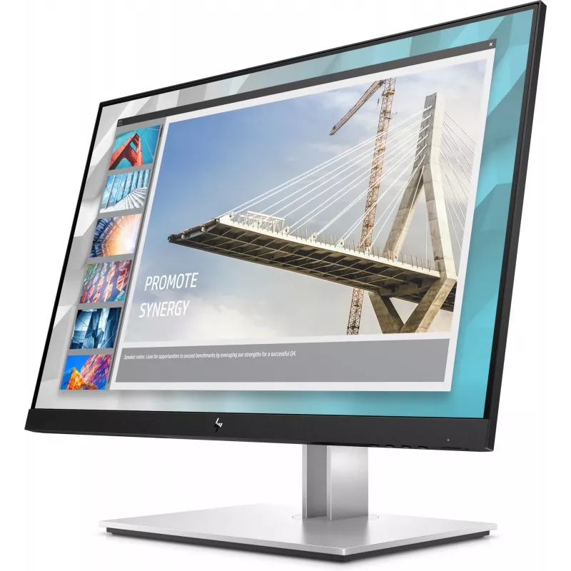 HP E-Series E24i G4 WUXGA Monitor, 61 cm (24 inch), 1920 x 1200 pixels, WUXGA, LCD, 5 ms, Black
