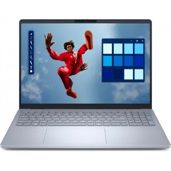 Laptop Dell 16 Plus DB16250 — Intel Core Ultra 9 288V, 16 inch Quad HD+ touchscreen, 32 GB RAM, 1 TB SSD, Windows 11 Pro, Blue