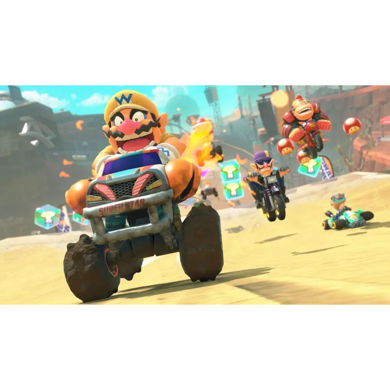 Nintendo Mario Kart World, Nintendo Switch 2, Multiplayer mode, Physical media