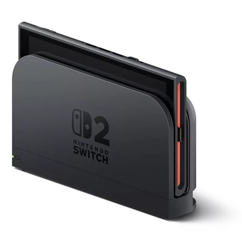 Gaming console NINTENDO Switch 2 Black — 7.9 inch LCD 1920×1080, 120 Hz, 256 GB, 5220 mAh battery, Wi‑Fi 6, Bluetooth, HDR10