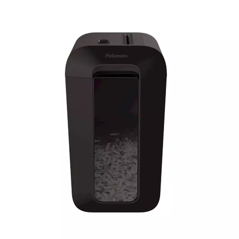 Fellowes LX65 paper shredder Cross shredding 4 cm Black