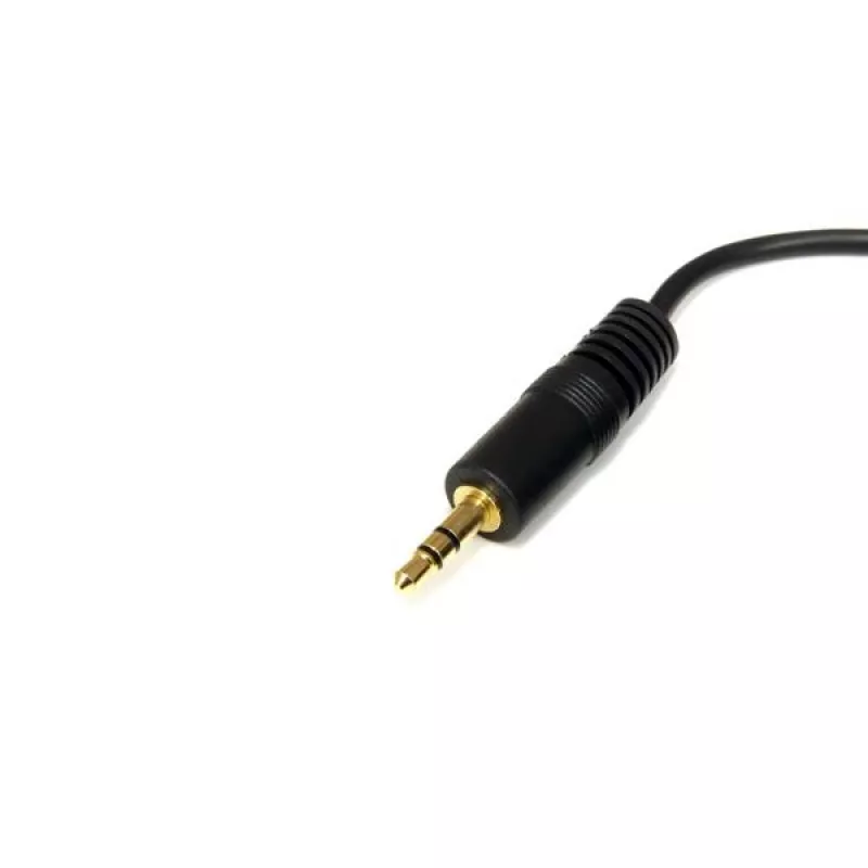 StarTech.com 6 ft 3.5mm Stereo Audio Cable - M/M, 3.5mm, Male, 3.5mm, Male, 1.8 m, Black