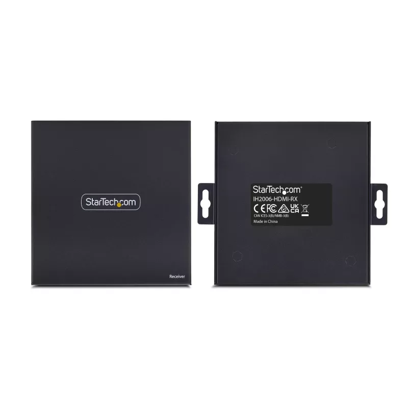 StarTech.com HDMI Receiver Over IP Network for the IH2006 Product Series, 4K 60Hz, Driverless, AVoIP, Includes Mounting Kit, Receiver Only