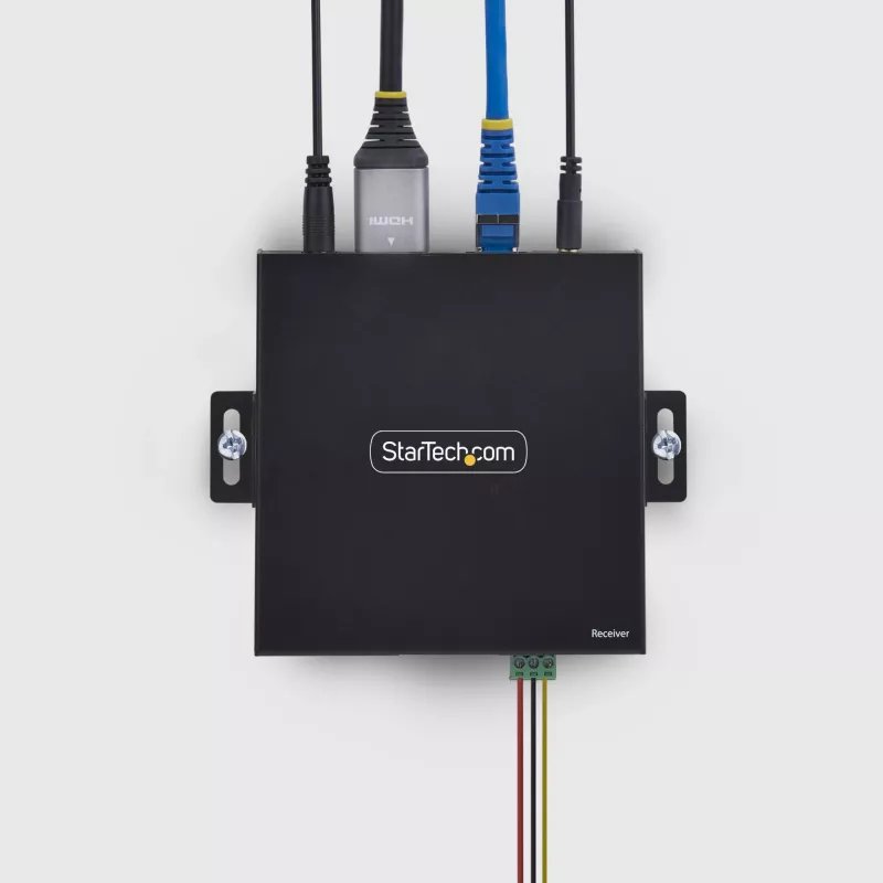 StarTech.com HDMI Receiver Over IP Network for the IH2006 Product Series, 4K 60Hz, Driverless, AVoIP, Includes Mounting Kit, Receiver Only