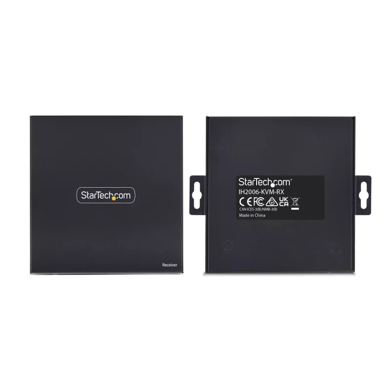 StarTech.com HDMI KVM Receiver Over IP Network for the IH2006 Product Series, 4K 60Hz, Driverless, AVoIP, Includes Mounting Kit, Receiver Only