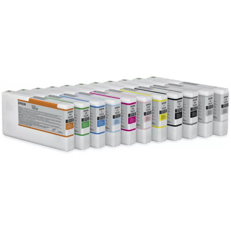 Epson T6538 Matte Black Ink Cartridge (200ml), Matte black, Pigment-based ink, 200 ml, 1 pc(s)