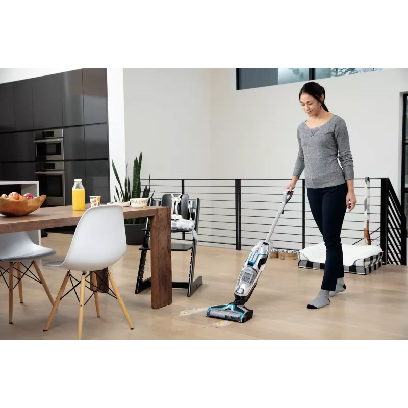 Bissell 2582Q stick vacuum/electric broom Upright vacuum Battery Dry&wet Bagless 250 W Black, Blue, Silver