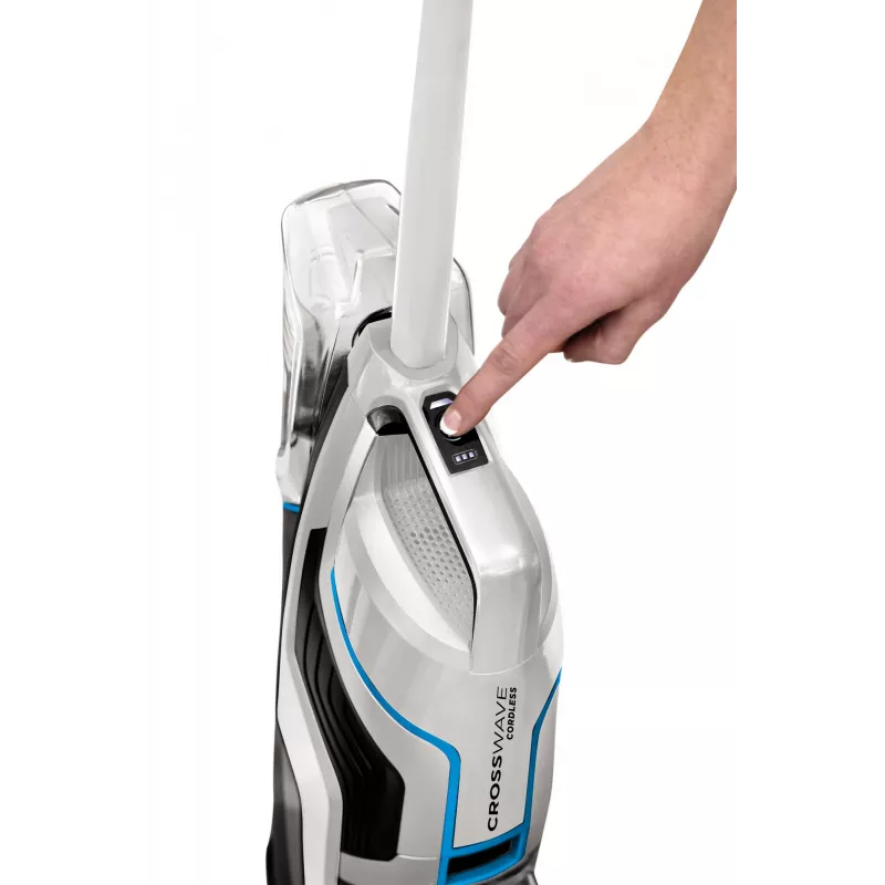 Bissell 2582Q stick vacuum/electric broom Upright vacuum Battery Dry&wet Bagless 250 W Black, Blue, Silver