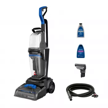 Bissell PowerWash HydroSteam carpet cleaning machine Walk-behind Deep Black, Blue, Titanium