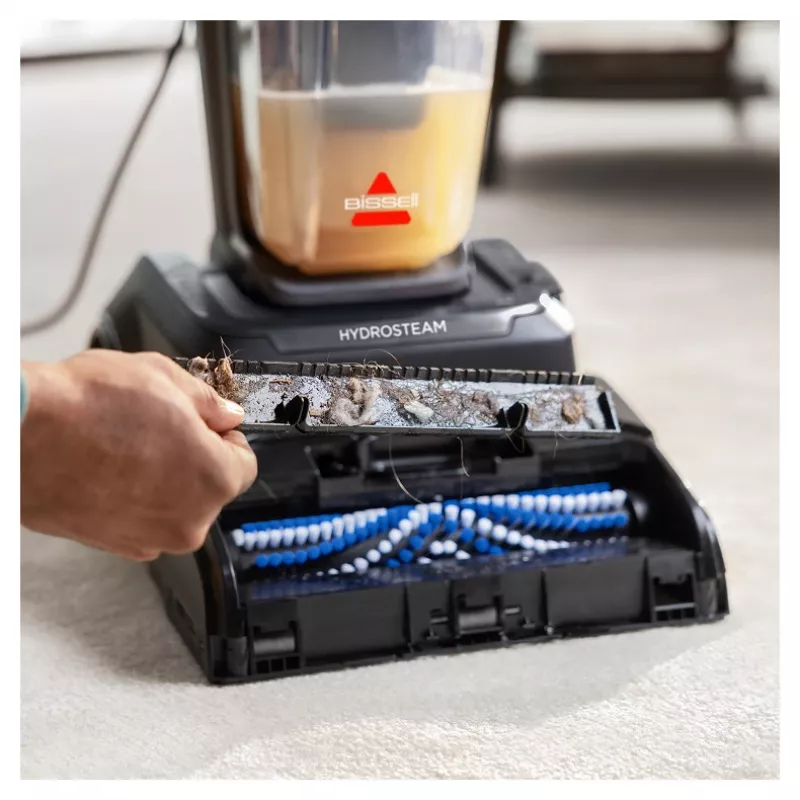 Bissell PowerWash HydroSteam carpet cleaning machine Walk-behind Deep Black, Blue, Titanium