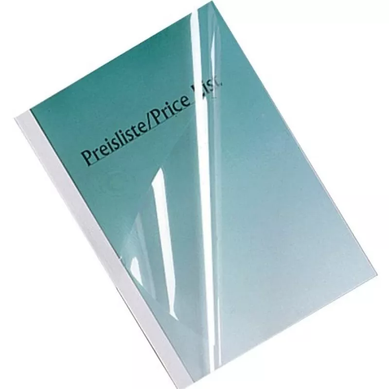GBC Standard ThermaBind® Cover A4 1.5mm, A4, Paper, White, 15 sheets, 210 mm, 297 mm