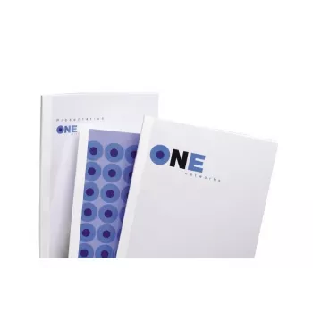 GBC Thermal Binding Covers Standard A4 6mm, A4, PVC, White, 50 sheets, 240 g/m², 6 mm